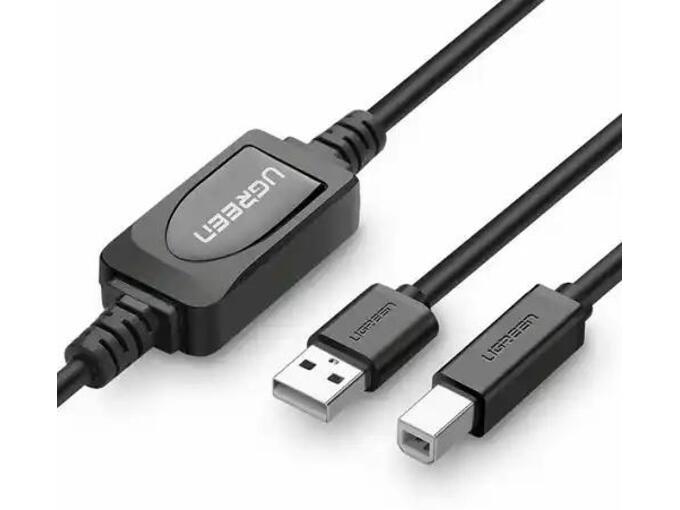 Ugreen USB kabl USB-A na USB-B 2.0 15 m US122