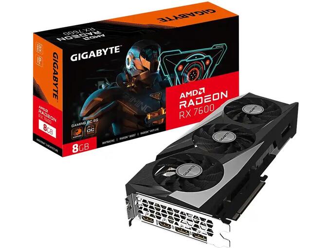 Gigabyte Grafička kartica Radeon RX 7600 GAMING OC 8GB