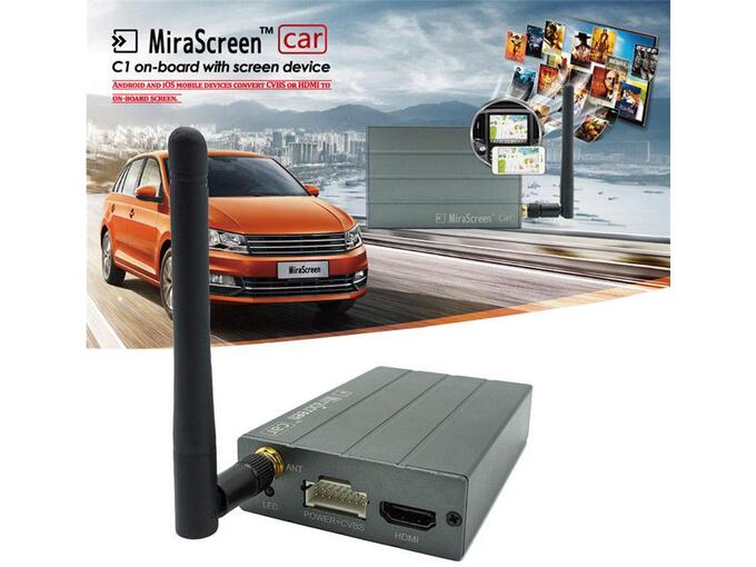 Uređaj za bežično preslikavanje ekrana MiraScreen Car C1 Android iOS