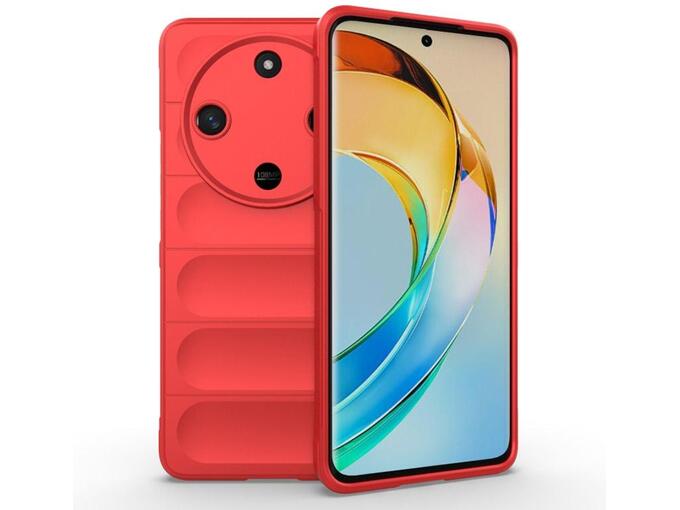 Maska Phantom Shield za Honor Magic 6 Lite/ X9b 5G crvena