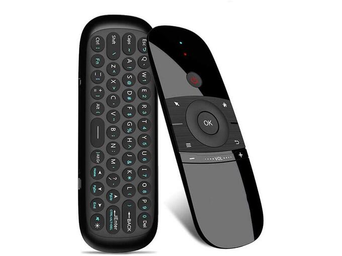 Air Mouse daljinski upravljač sa Wireless tastaturom crni