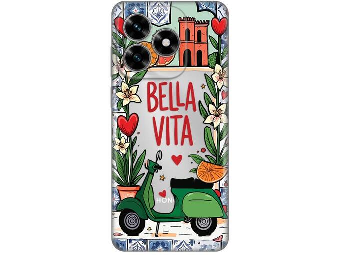 Maska za telefon Honor X5c Plus Silikonska Print Skin