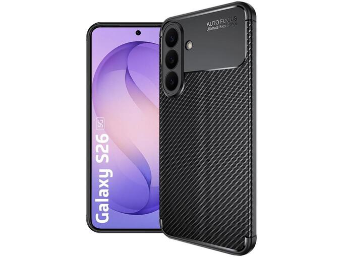 Maska za telefon Samsung Galaxy S26 Defender Carbon