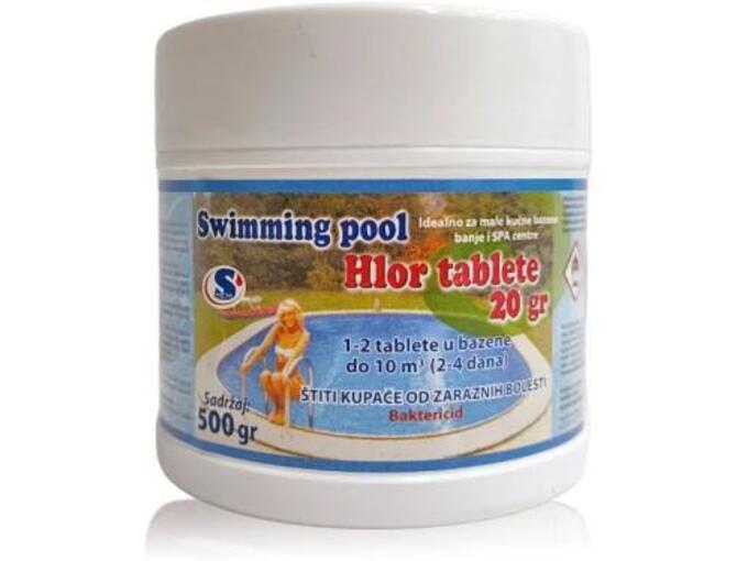 Hlor tablete za bazen 20g