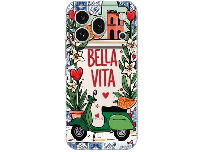 Maska za telefon Honor 600 Pro Silikonska Print Skin Bella Vita