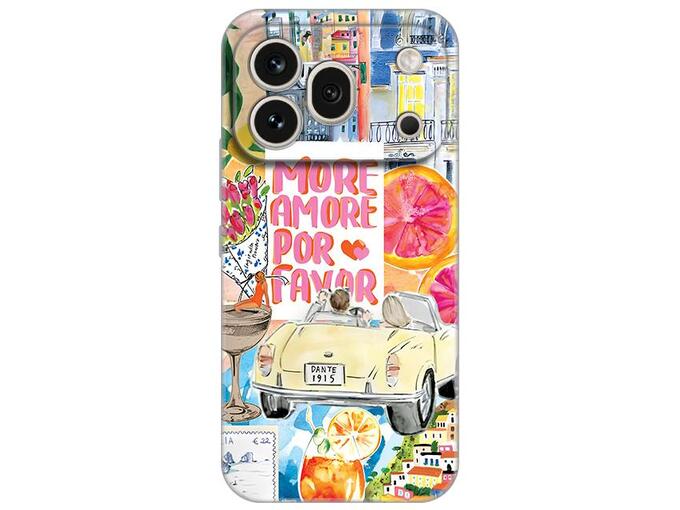 Maska za telefon Honor 600 Pro Silikonska Print