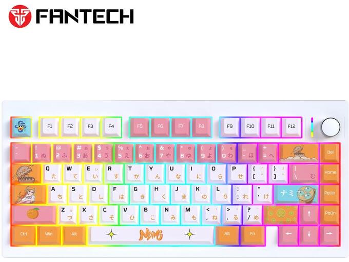Fantech Bežična Gaming tastatura MK921 Maxfit 8 One Piece Nami