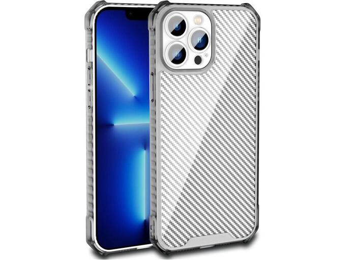 Maska za telefon iPhone 14 Pro Silikonska Carbon shield