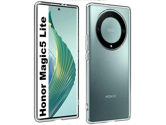 Maska za telefon Honor Magic 5 Lite X9a Silikonska Transparentna