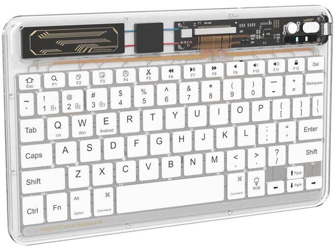 Coteci Tastatura Crystal 84008 Bežična