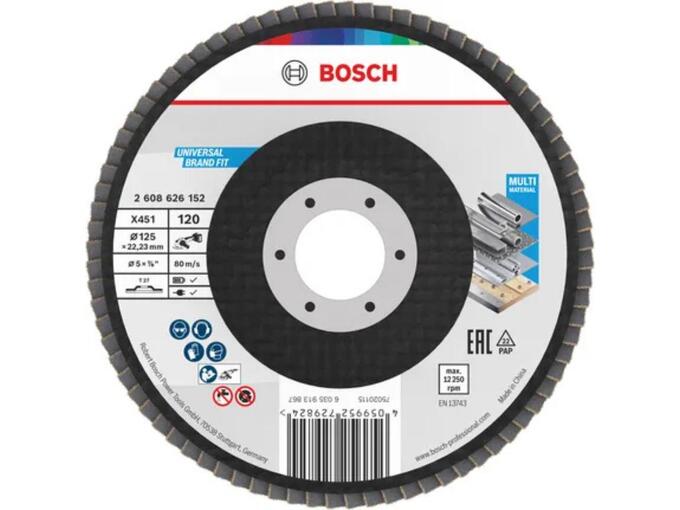 Bosch Brusni disk X451 125mm P120