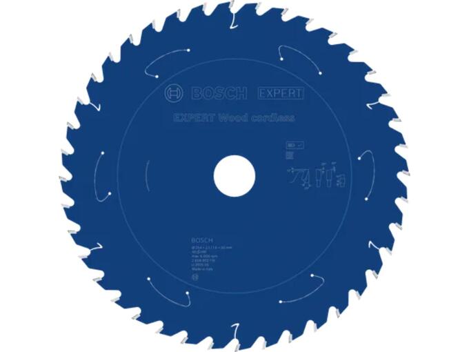 Bosch List kružne testere Expert Wood cordless 254mm 40T