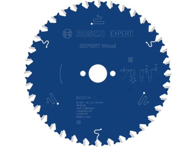 Bosch List kružne testere Expert Wood za drvo 160mm 36T