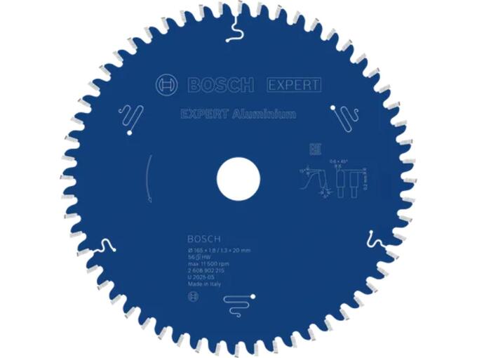 Bosch List kružne testere Expert za aluminijum 165mm 56T