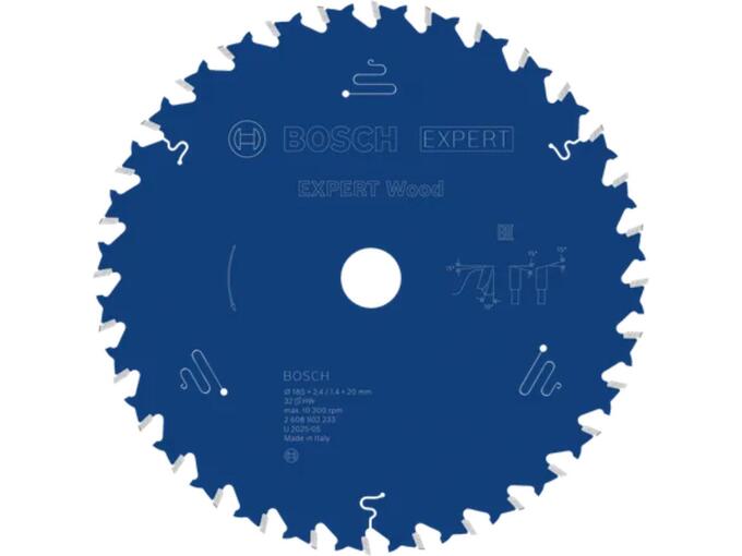 Bosch List kružne testere Expert Wood za drvo 185mm 32T