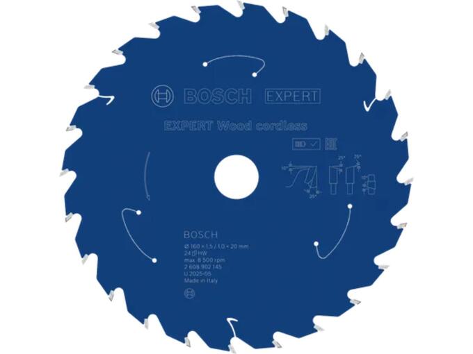 Bosch List kružne testere Expert Wood za drvo 160mm 24T