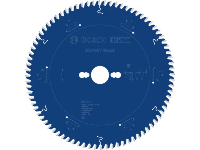 Bosch List kružne testere Expert Wood za drvo 250mm 80T