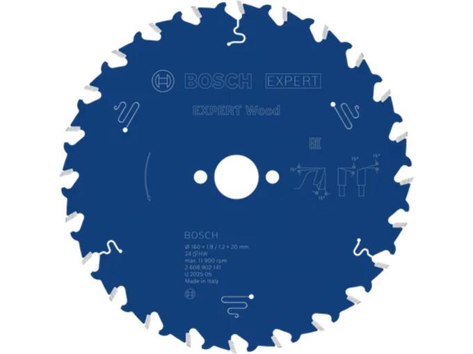 Bosch List kružne testere Expert Wood za drvo 160mm 24T