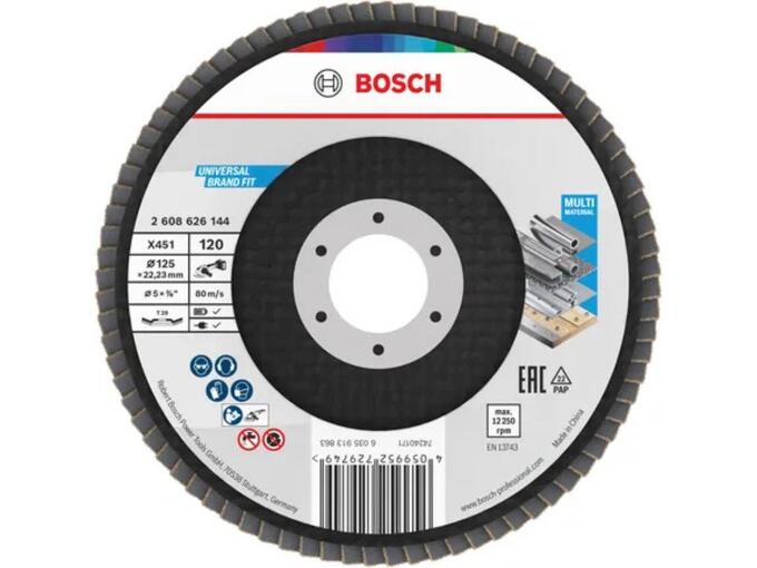 Bosch Brusni disk X451 125mm P120