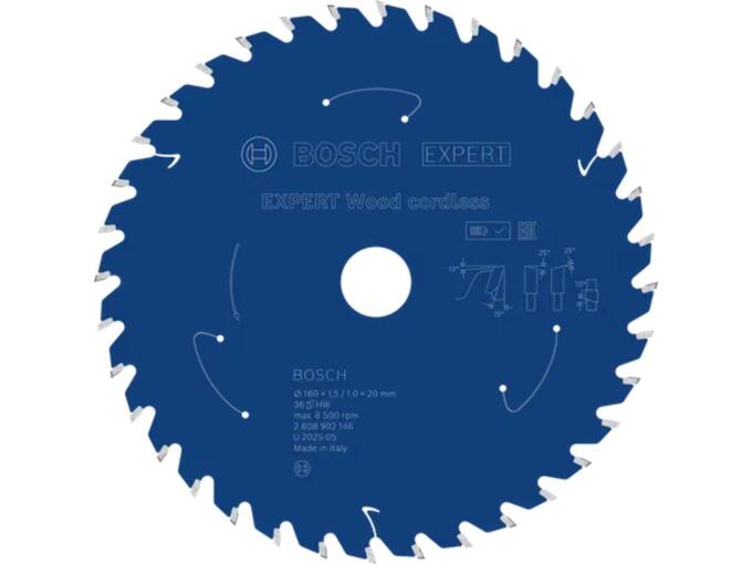 Bosch List kružne testere Expert Wood za drvo 160mm 36T