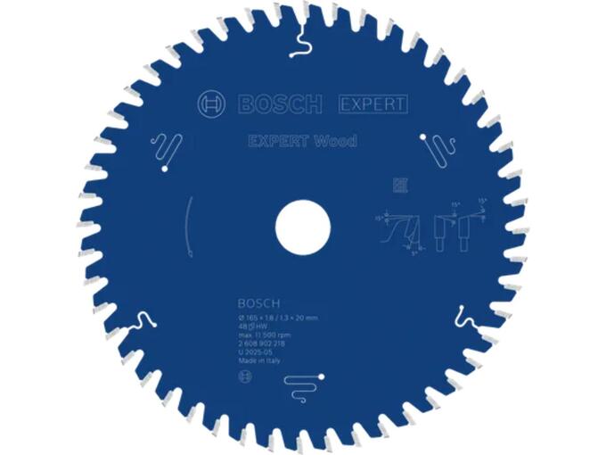 Bosch List kružne testere Expert Wood za drvo 165mm 48T