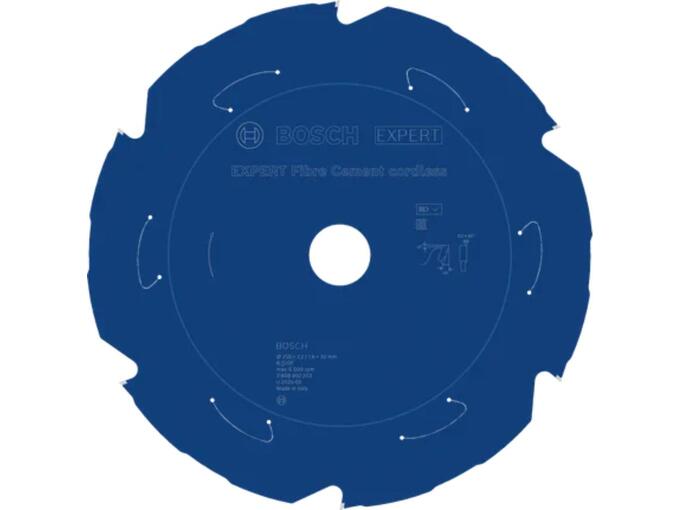 Bosch List kružne testere Expert za vlaknasti cement 250mm 6T