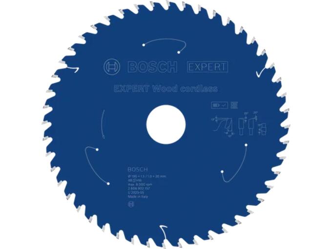 Bosch List kružne testere Expert Wood za drvo 190mm 48T