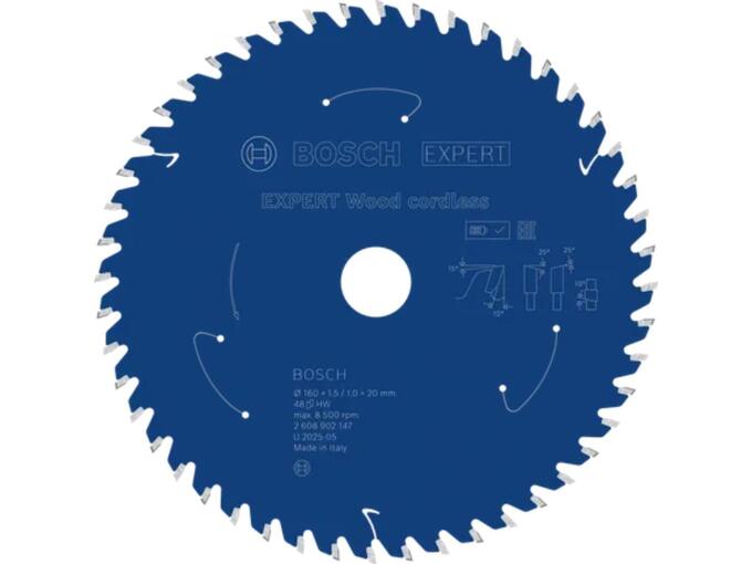 Expert Aku list za drvo 160mm 48T