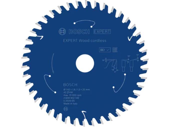 Bosch List kružne testere Expert za drvo 140mm 42T