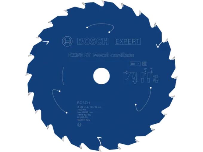 Bosch List kružne testere Expert Wood za drvo 184mm 24T