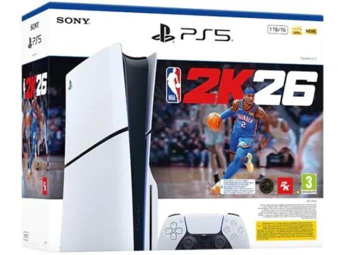 Sony Konzola PlayStation 5 Slim Disc 1TB sa NBA 2K26