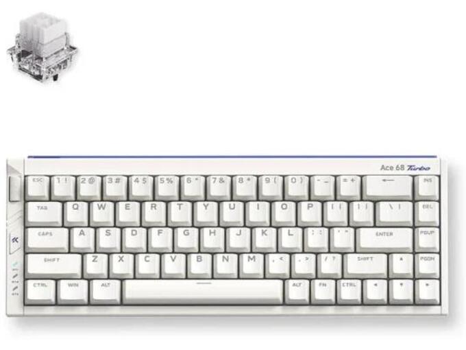 MCHose Žična Gaming tastatura Ace 68 Turbo Mount Tai Magnetic Switch