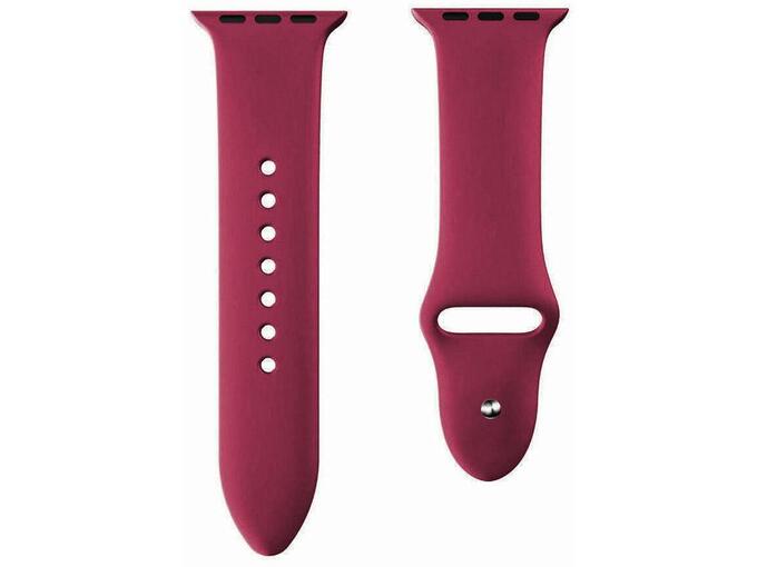 Narukvica za pametni sat Silicone Apple Watch 38mm-41mm roze