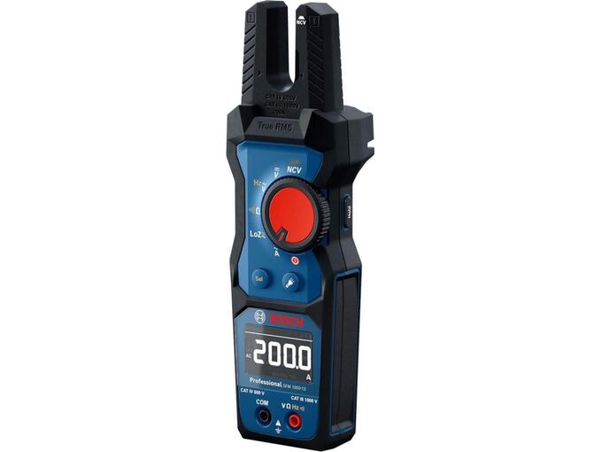 Bosch Multimetar GFM 1000-15+MH1 Klešta multimetar 1000V 200A True RMS NCV LCD