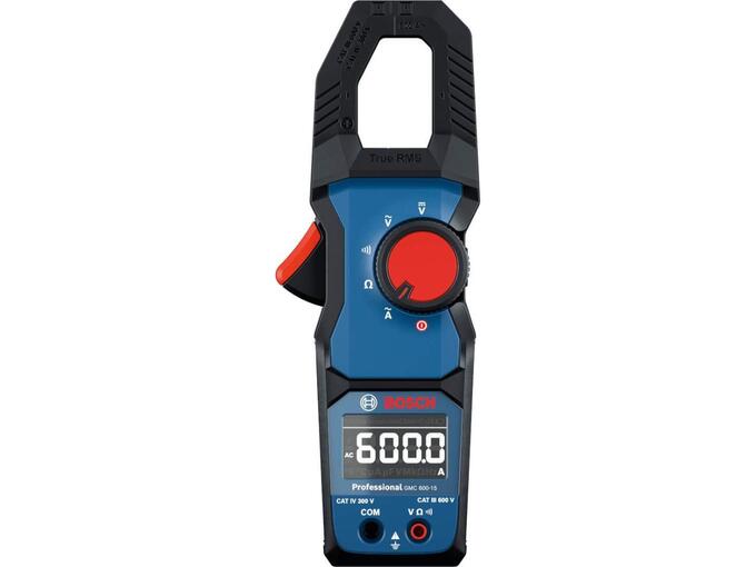 Bosch Multimetar GMC 600-15 Klešta multimetar 600V 600A 40MΩ True RMS LCD