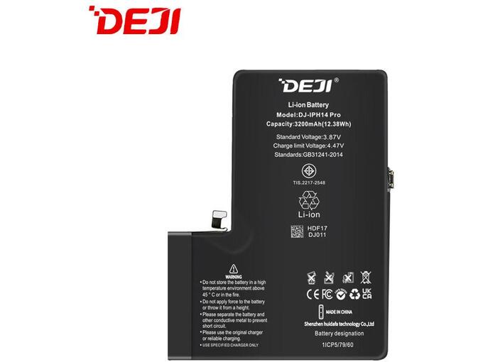 Litijumska baterija DEJI za IPhone 14 Pro 3200mAh