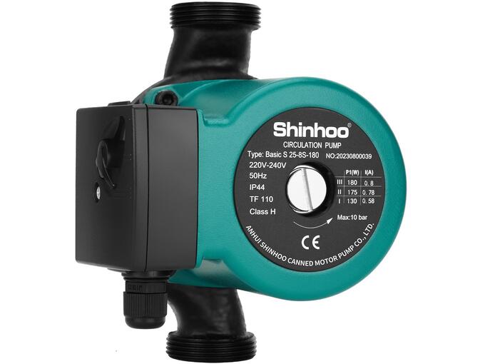 Shinhoo Basic S 25-8S 180 cirkulaciona pumpa sa tri brzine za grejanje DN25