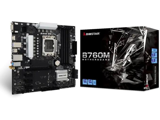 Biostar Matična ploča B760MX2-E Pro LGA1700 mATX