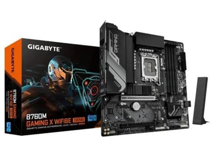 Gigabyte Matična ploča B760M Gaming X WiFi6E Gen5 LGA1700 mATX