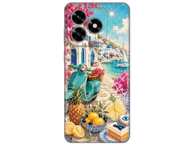 Maska za telefon Honor X5c Plus Silikonska Print Skin