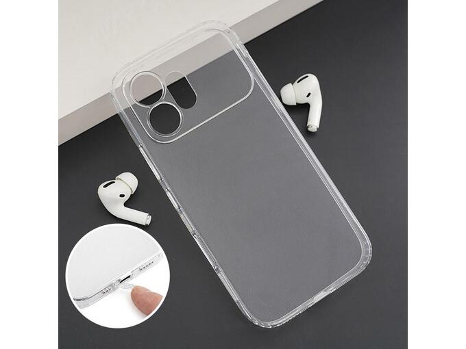 Maska za telefon Honor 600 Skin Silikon Pluggy Transparentna