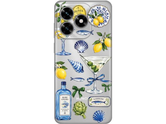 Maska za telefon Honor X5c Plus Silikonska Print