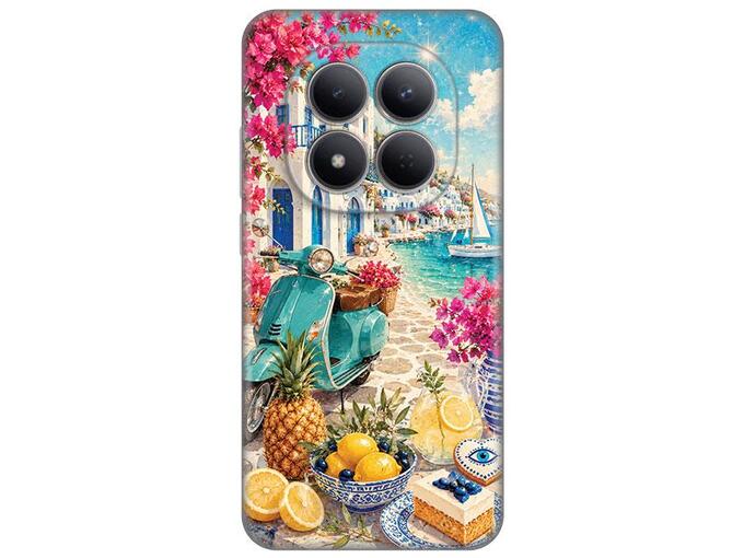 Maska za telefon Xiaomi Redmi Note 15 Pro 5G Silikonska Print Skin