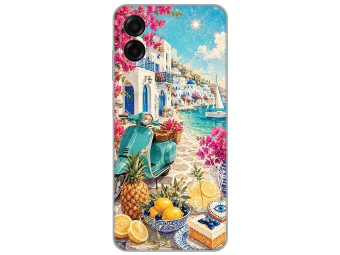 Maska za telefon Samsung A075F Galaxy A07 Silikonska Print Skin