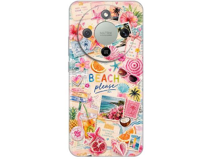Maska za telefon Honor Magic 8 Lite Silikonska Print Skin
