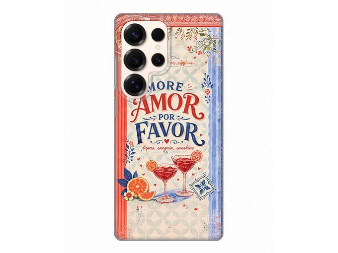 Maska za telefon Samsung Galaxy S25 Ultra Silikonska Print Skin