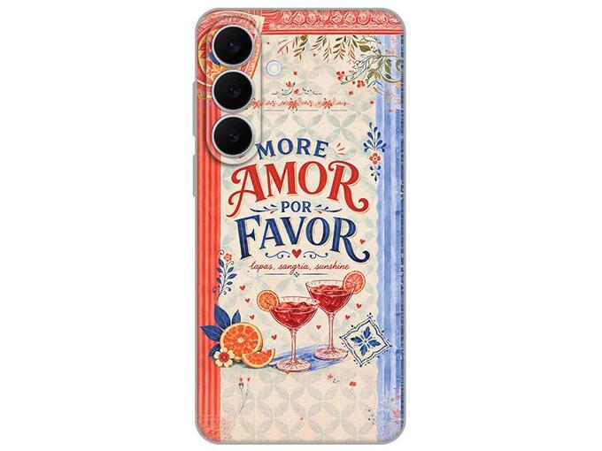 Maska za telefon Samsung Galaxy S25 Fe Silikonska Print Skin
