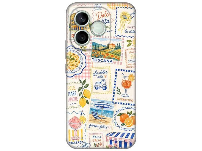 Maska za telefon Honor 600 Lite Silikonska Print