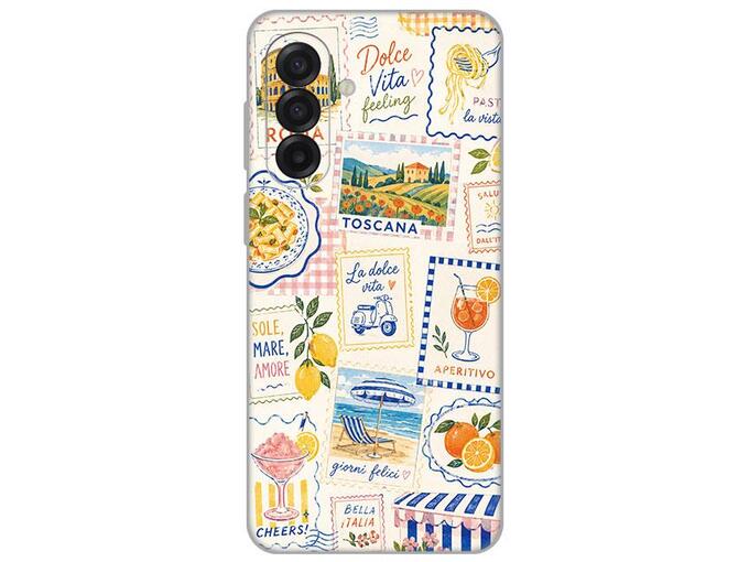 Maska za telefon Samsung A175F Galaxy A17 Silikonska Print