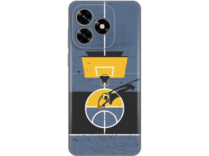 Maska za telefon Honor X5c Plus Court Silikonska Print Skin
